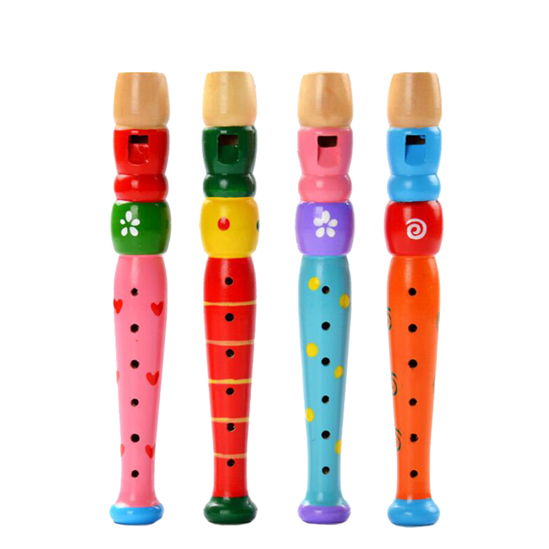 Hot Colorful Wooden Flute Musi - Musical Instrument Harmonium review and price