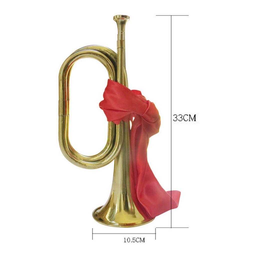 Standard Trumpet Blowing Bugle - Musical Instrument Bugle review and price