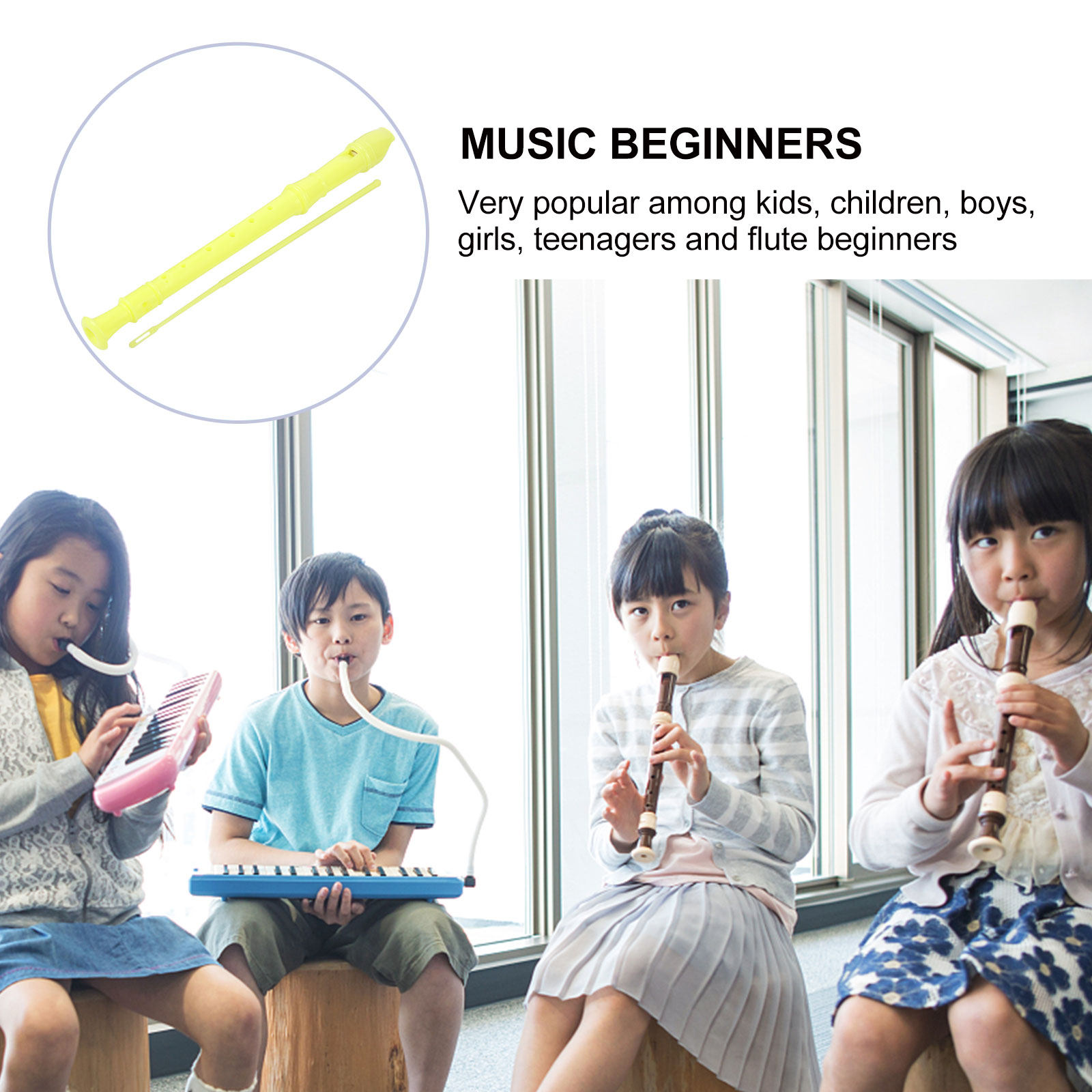 1Set Children Soprano Recorder - Soprano Recorder Plastic review and price
