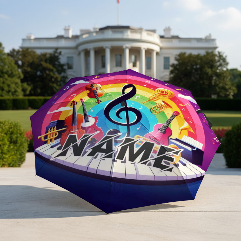 Custom Name umbrella, Music Th - Musical Instrument And Names review and price